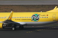 D-AHFK @ EDDL - Tuifly, Boeing 737-8K5 (WL), CN: 27991/0248 - by Air-Micha