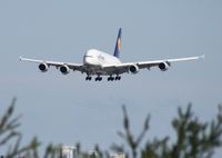 D-AIMC @ MIA - Lufthansa A380 - by Florida Metal