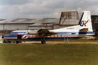 G-BDVT @ EGSS - Air UK - by John Meneely