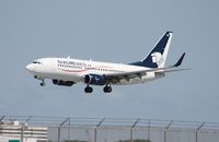 N126AM @ MIA - Aeromexico 737 - by Florida Metal