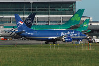 TF-BBF @ EIDW - On tow to the cargo area at EIDW