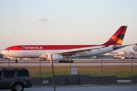 N969AV @ MIA - Avianca A330 - by Florida Metal