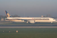 9V-SWT @ EGCC - Singapore Airlines - by Chris Hall
