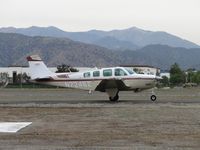 N7246Z @ POC - Taxiing eastbound on taxiway Sierra - by Helicopterfriend