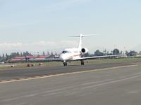 N15LN @ POC - Taxiing westbound on taxiway Sierra enroute transient parking - by Helicopterfriend