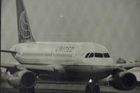 N855UA @ BIL - United Continental Airbus A319 @ BIL - by Daniel Ihde