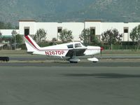 N267DP @ POC - Taxiing eastbound on taxiway Sierra - by Helicopterfriend