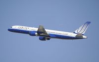 N553UA @ KLAX - Departing LAX - by Todd Royer