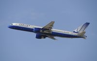N511UA @ KLAX - Departing LAX - by Todd Royer
