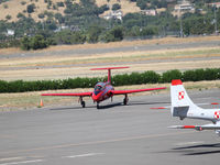 N777KD @ KVCB - Taxiing on the ramp at Nut Tree airport. - by BadWool