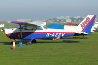 G-AZZV @ EGTO - 1972 Reims Aviation Sa CESSNA F172L, c/n: 0883 at Rochester, Kent