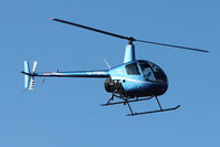 G-PBRL @ EGTO - 2006 Robinson R22 BETA, c/n: 4053 at Rochester, Kent - by Terry Fletcher