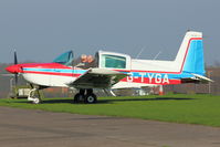 G-TYGA @ EGTO - 1979 Gulfstream American AA-5B, c/n: AA5B-1161 at Rochester, Kent
