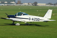 G-AZDD @ EGTO - 1971 Bolkow BO-209 Monsun 150FF, c/n: 143 at Rochester, Kent