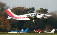 G-BASM @ EGLD - Ex: N16272>G-BASM - Once owned by; Eastern Green Caravan Park (Penzance) Ltd in February 1977 - by Clive Glaister