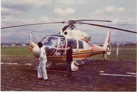 F-WVKE - This photo was taken shortly before a demonstration flight by Aerospatiale during the Paris Airshow in 197at Le Bourget airport. - by Jan Prinz