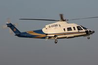 G-EEBB @ EGSH - Arriving at EGSH in the late evening sun.