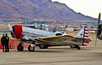 N2550 @ KLSV - N2550 1985 North American SNJ-5 T-6 C/N 43683

Aviation Nation 2011
Nellis Afb Airport (Las Vegas, NV) KLSV / LSV 
November 13, 2011
TDelCoro - by Tomás Del Coro