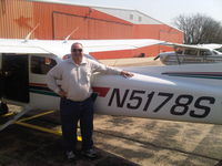 N5178S @ KDPA - Now owned by American Flyers and based at KDPA.  Me and N5178S at KDPA, my first flght in 24 years.  Great plane -- handles so smoothly. - by John F. Banas