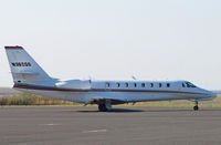 N362QS @ KAPC - Netjets 2005 Cessna 680 taxis @ Napa County Airport, CA - by Steve Nation