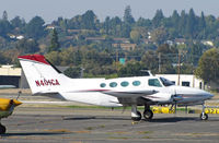 N401CA @ KCCR - N401CA LLC, Alamo, CA 1969 Cessna 401A running up at KCCR - by Steve Nation