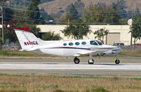 N401CA @ KCCR - N401CA LLC, Alamo, CA 1969 Cessna 401A rolling at KCCR - by Steve Nation