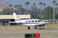 N59984 @ KCCR - MARC Inc (Brandon, MS) 1975 Piper PA-31-310 Navajo rolling for take-off on RWY 1L @ Concord, CA - by Steve Nation