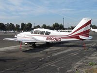 N500EG @ KPAO - 1974 Piper PA-23-250 Aztec visiting Palo Alto, CA (based at KSTS) - by Steve Nation