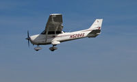N5284S @ KPAO - Fly America Inc (Stanford, CA) on final to RWY 31 @ Palo Alto, CA - by Steve Nation