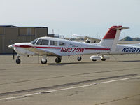 N8279W @ KOAK - Blue Cat Aviation (Berkeley, CA) 1980 Piper PA-28RT-201 on North Field ramp at Oakland, CA - by Steve Nation