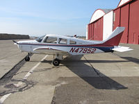 N47952 @ KOAK - Locally-based 1977 Piper PA-28-161 on North Field ramp at Oakland, CA - by Steve Nation