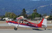 N7807S @ KWVI - 1976 Bellanca 7KCAB taxying @ Watsonville Fly-In - by Steve Nation