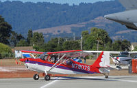 N7807S @ KWVI - 1976 Bellanca 7KCAB taxying @ Watsonville Fly-In - by Steve Nation