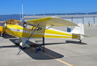 N43689 @ KWVI - 1946 Taylorcraft BC12D @ Watsonville, CA Fly-In - by Steve Nation