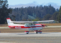 N64061 @ KWVI - Locally-based 1975 Cessna 172M taxying @ Watsonville Fly-In - by Steve Nation