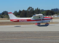 N64061 @ KWVI - Locally-based 1975 Cessna 172M taxying @ Watsonville Fly-In - by Steve Nation