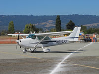 N80377 @ KWVI - Seagull Flying Club (Sunnyvale, CA) 1976 Cessna 172M taxiing @ Watsonville Fly-In - by Steve Nation