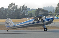 N1298B @ KWVI - 1977 Luscombe 8E painted as NC1298B landing @ Watsonville Fly-In - by Steve Nation