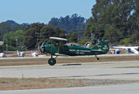 N8877 @ KWVI - Simply Living Ltd (Peoria, IL) 1929 Crurtiss Wright Travel Air 4000 painted as NC8877 and landing @ Watsonville Fly-In - by Steve Nation