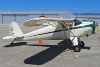 N23093 @ KWVI - 1939 Luscombe 8A painted as NC23093 @ Watsonville Fly-In - by Steve Nation