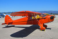 N26987 @ KWVI - 1940 Piper J5A painted as NC26987 @ Watsonville Fly-In - by Steve Nation