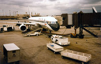UNKNOWN @ DFW - Delta 757 at the gate. DFW Airport - by Zane Adams