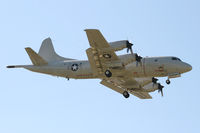UNKNOWN @ DAL - Unmarked P-3 Orion landing at Love Field - Dallas, TX - by Zane Adams
