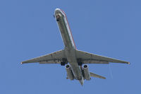 N457AA @ DFW - MD-80 landing at DFW airport - by Zane Adams