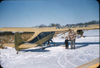 N2925E - Royal P. Lindberg with grandson Randy Wentworth - by Robert Wentworth