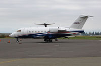 N337FX @ KAPC - Flexjets 2006 CL-600-2B16 Challenger arriving at Napa, CA - by Steve Nation