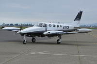 N711CB @ KAPC - SLO Air Group LLC, SLO, CA 1979 Cessna 340A RAM taxiing at Napa, CA - by Steve Nation