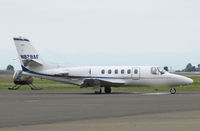 N828AF @ KAPC - Tarbert Aviation (Indianapolis, IN) 1985 Cessna S550 departing Napa, CA - by Steve Nation