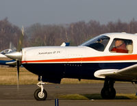 N4178W @ EGLK - Cockpit exterior shot