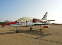 N2399X @ EDDR - Waiting for the Pilots.